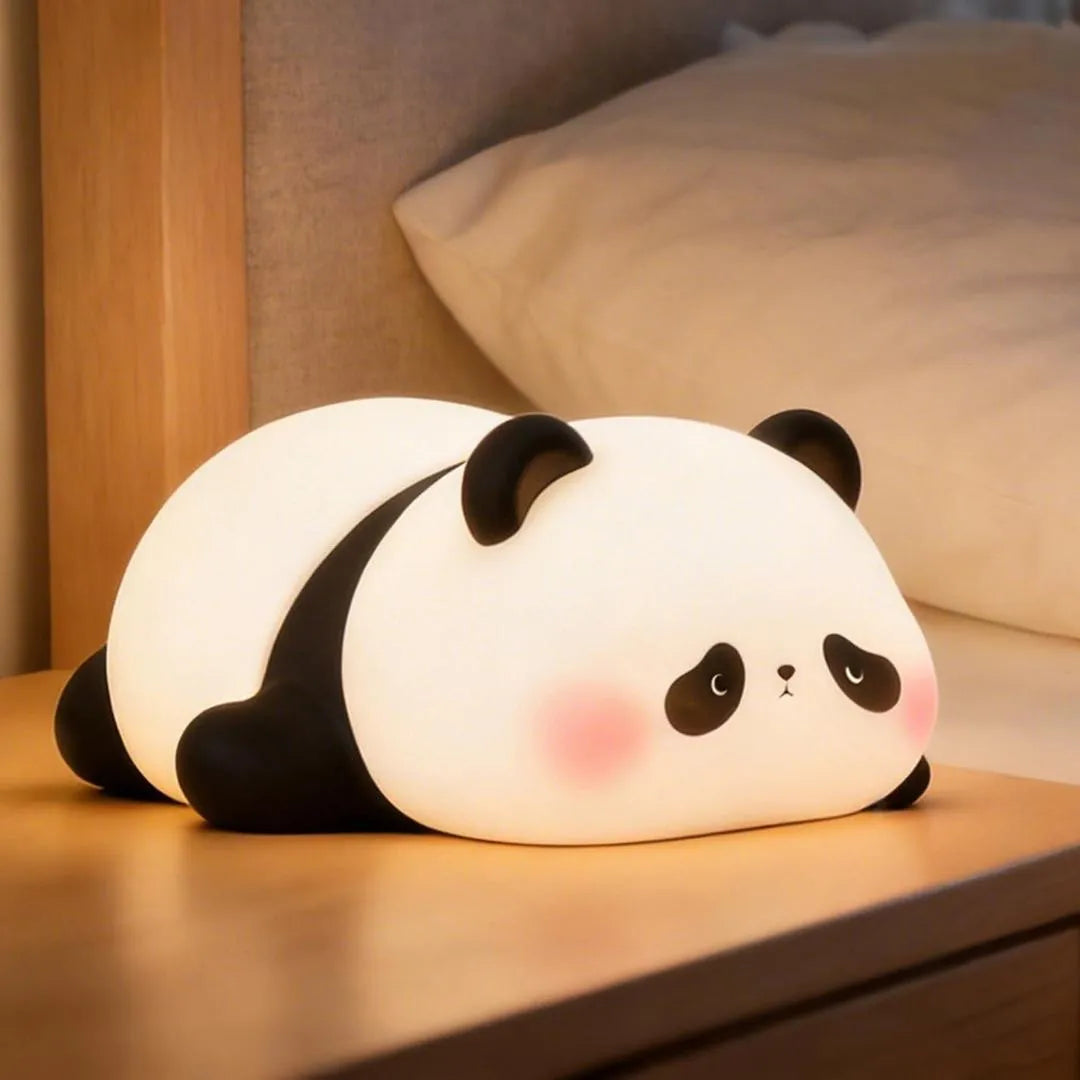 Cute Panda Silicone Lamp