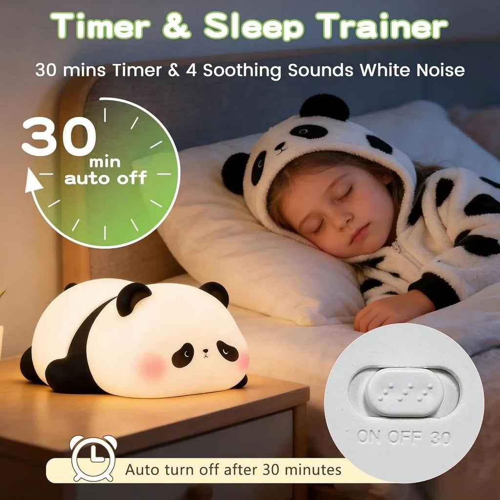 Cute Panda Silicone Lamp