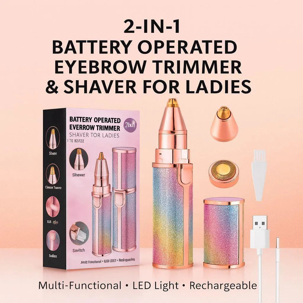2-in-1 Eyebrow Trimer